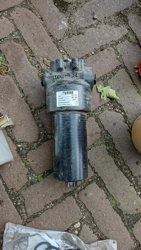 Hiab filterhuis hydrauliekolie nieuw, Ophalen of Verzenden, Nieuw