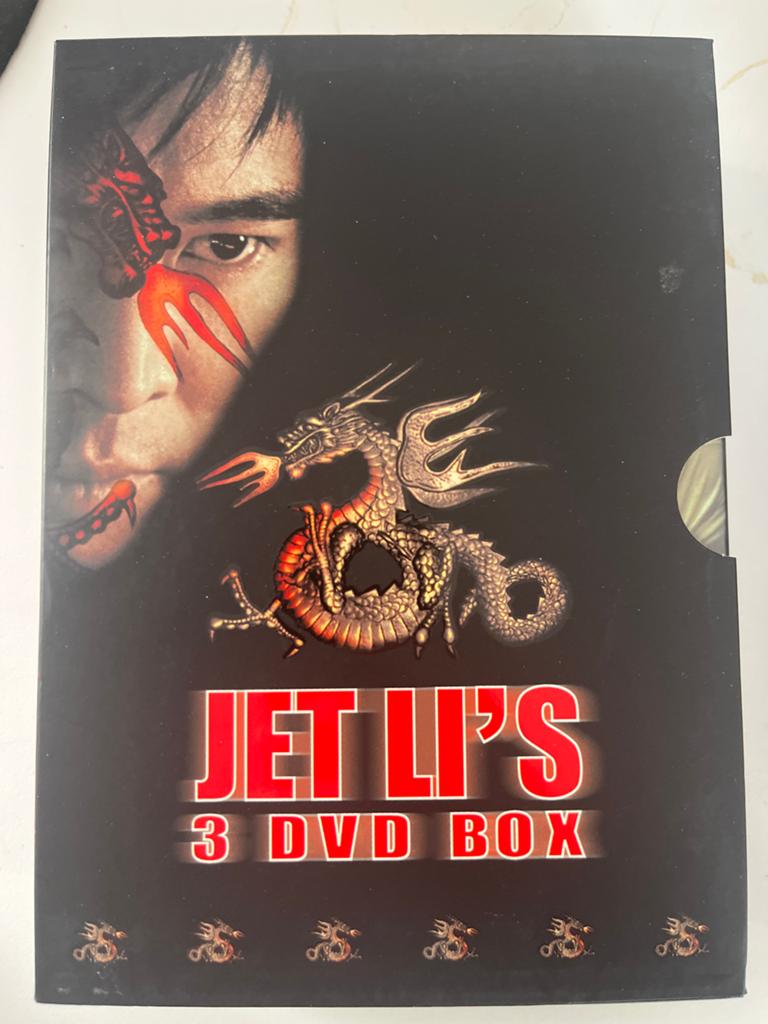 Jet Li's 3 DVD Box - Actie Martial Arts Films, Cd's en Dvd's, Vanaf 16 jaar, Boxset, Ophalen of Verzenden, Zo goed als nieuw