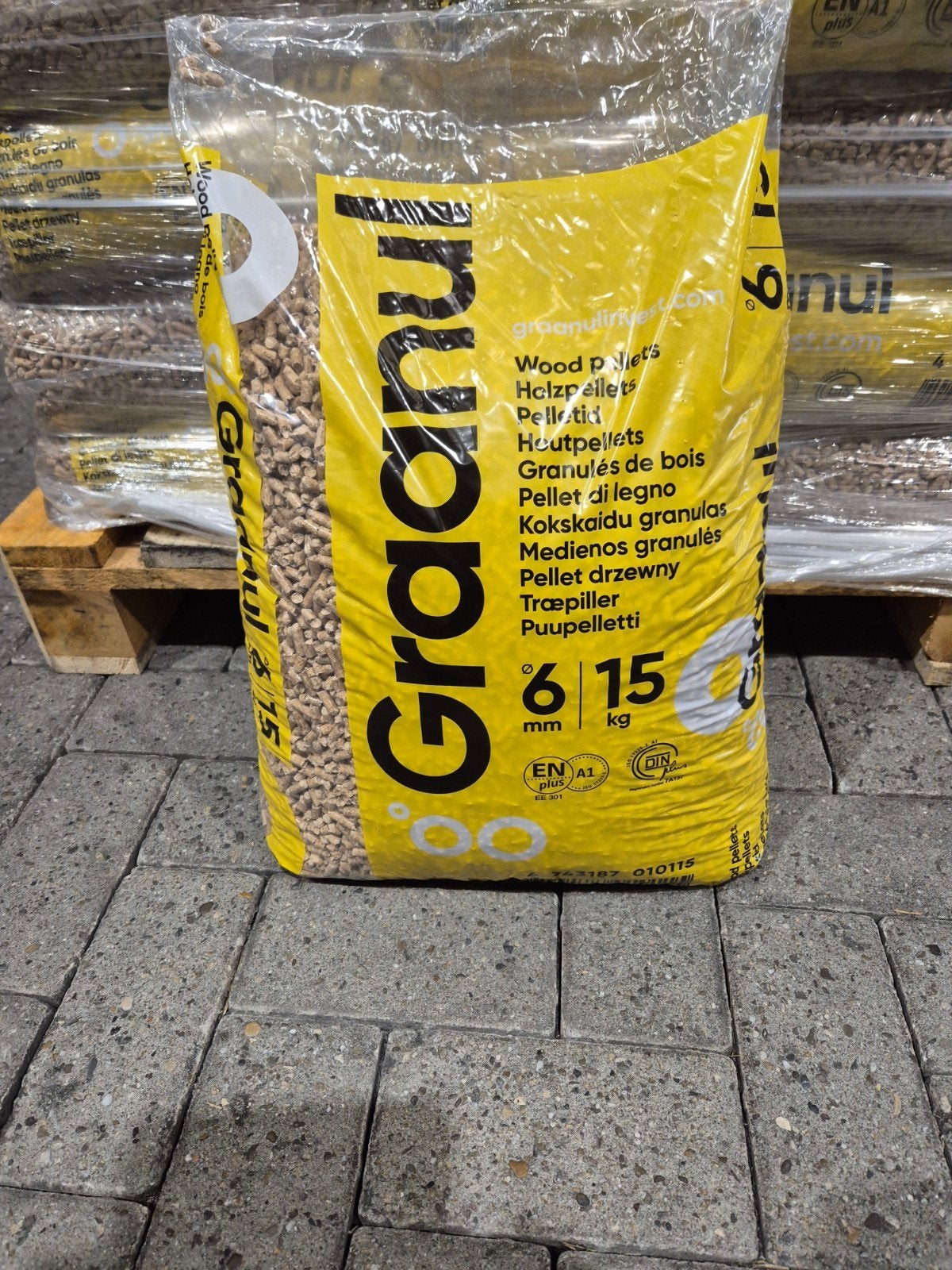 Naald houtpellets van zeer hoge A1 premium kwaliteit 1050 kg, Minder dan 3 m³, Ophalen of Verzenden