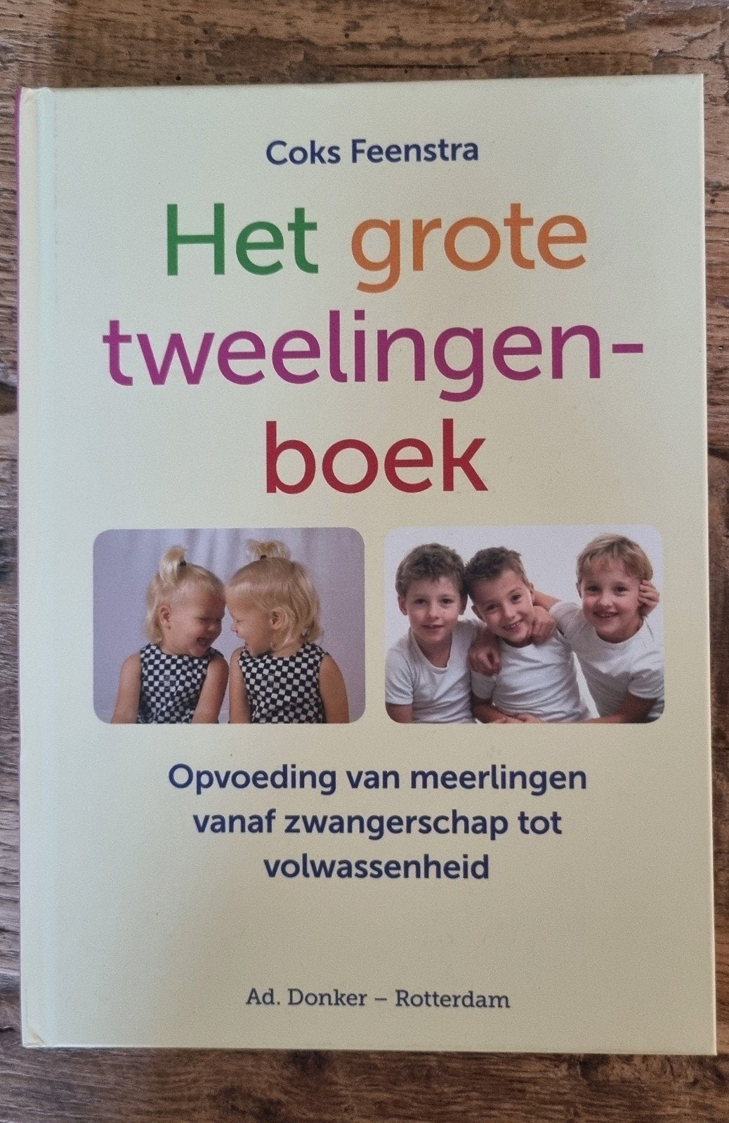 Coks Feenstra - Het grote tweelingenboek, 3 tot 4 jaar, Coks Feenstra, Ophalen of Verzenden, Zo goed als nieuw