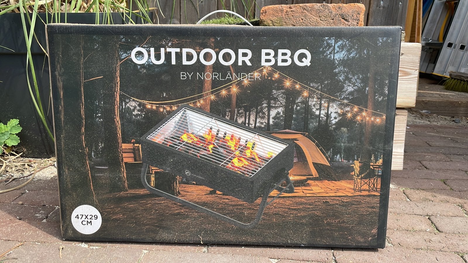 Outdoor barbecue van norlander, voor houtskool, Ophalen, Nieuw