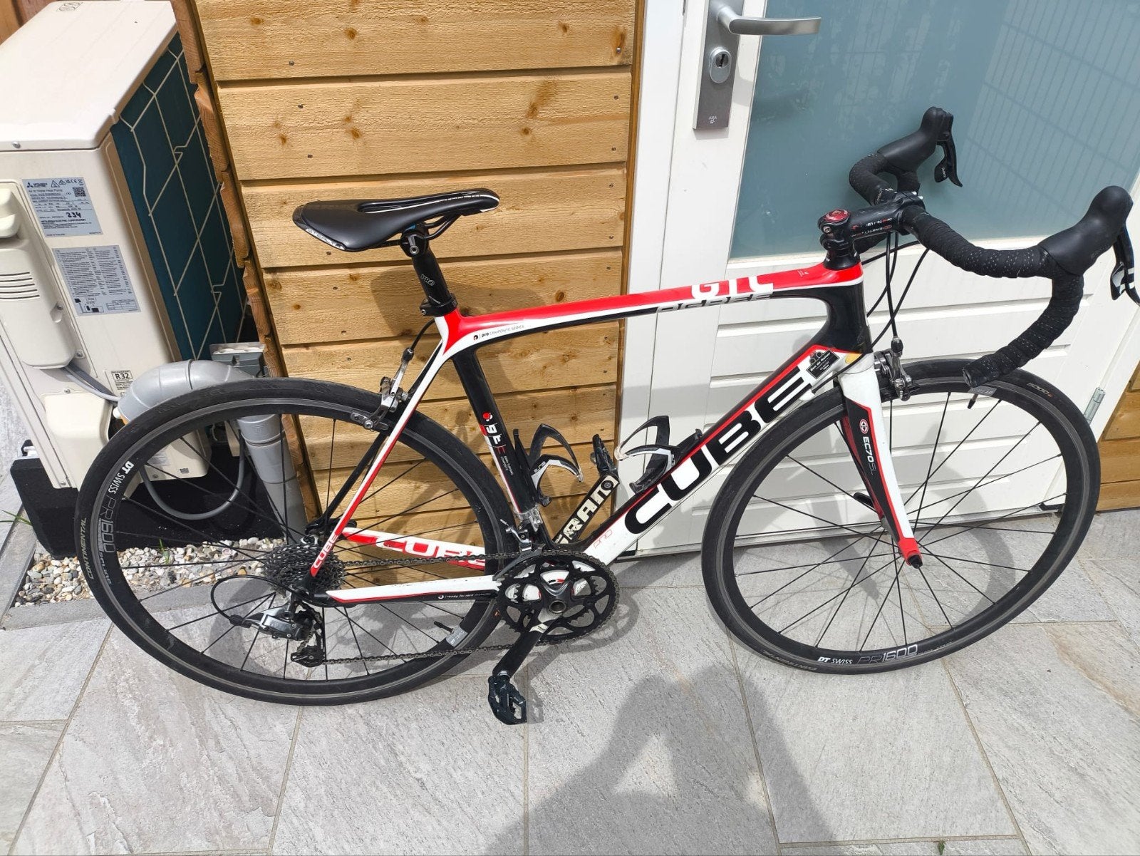 Cube Agree GTC Pro Carbon Racefiets – SRAM Force – DT Swiss, 28 inch, Gebruikt, Velgrem, 57 tot 61 cm