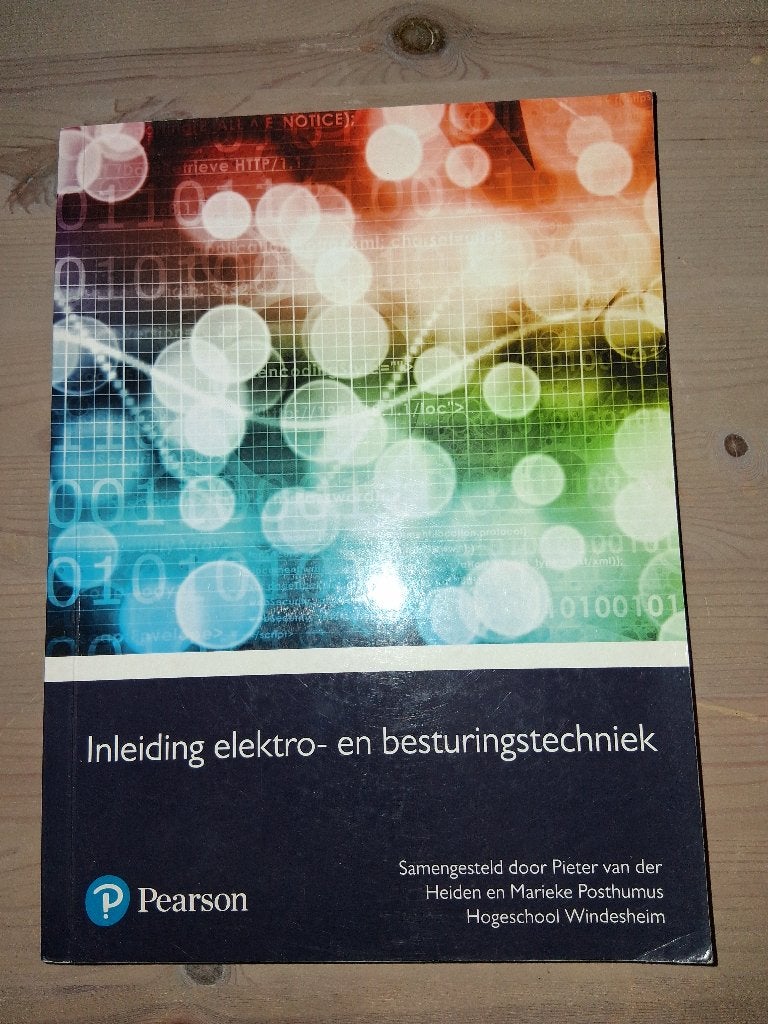inleiding elektro- en besturingstechniek, Pearson, Zo goed als nieuw, Beta, HBO