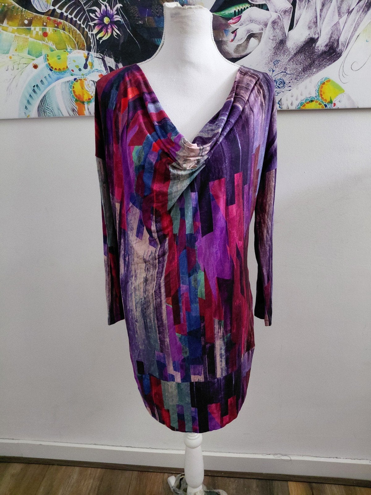 Nieuw Venducci Tuniek Jurkje Maat M - Kleurrijk Design, Kleding | Dames, Maat 38/40 (M), Meerkleurig, Nieuw, Ophalen of Verzenden