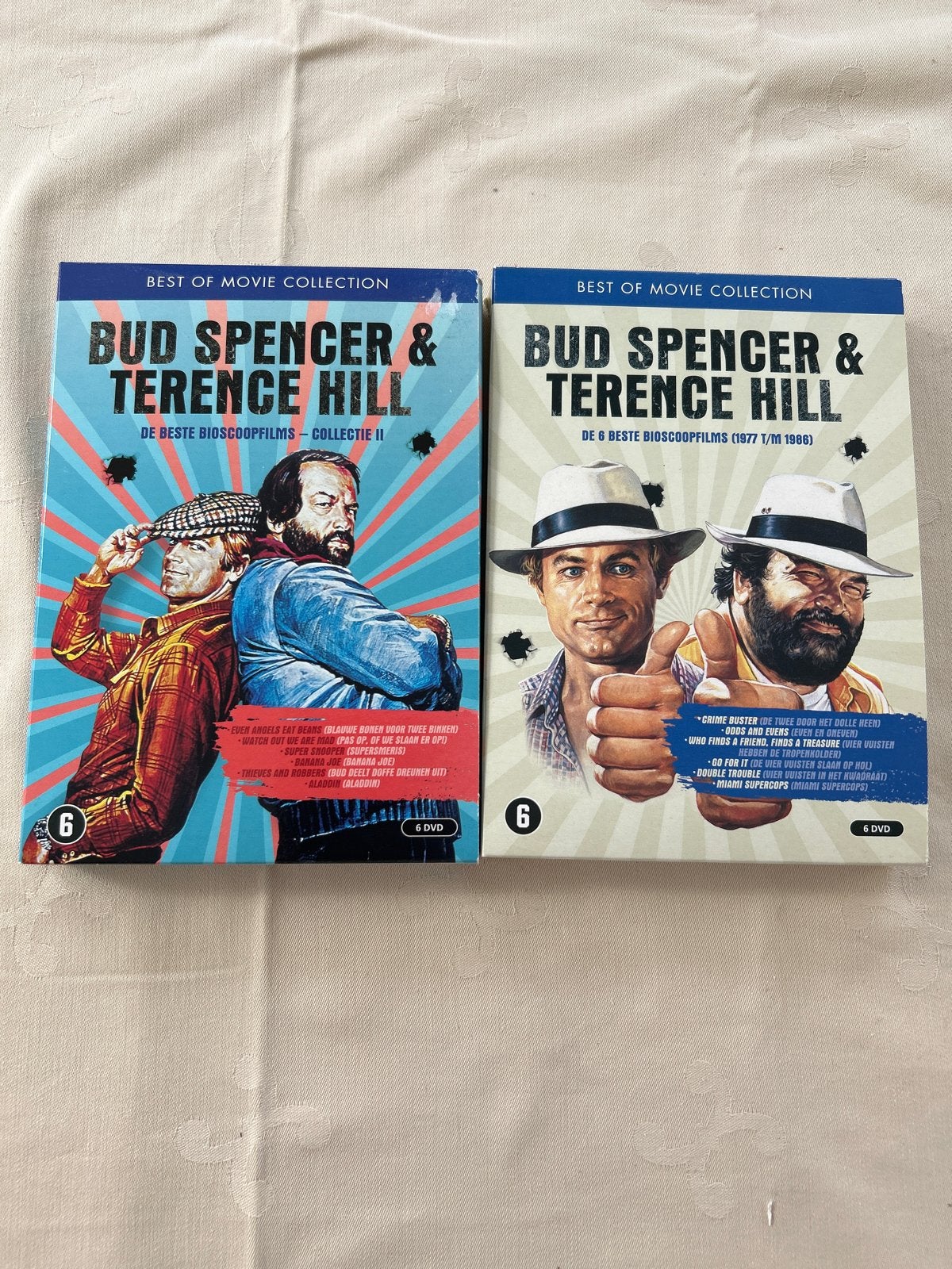 Bud Spencer & Terence Hill DVD Collectie - 2 boxsets, Cd's en Dvd's, Engels, Verzenden, Nederlands, Zo goed als nieuw