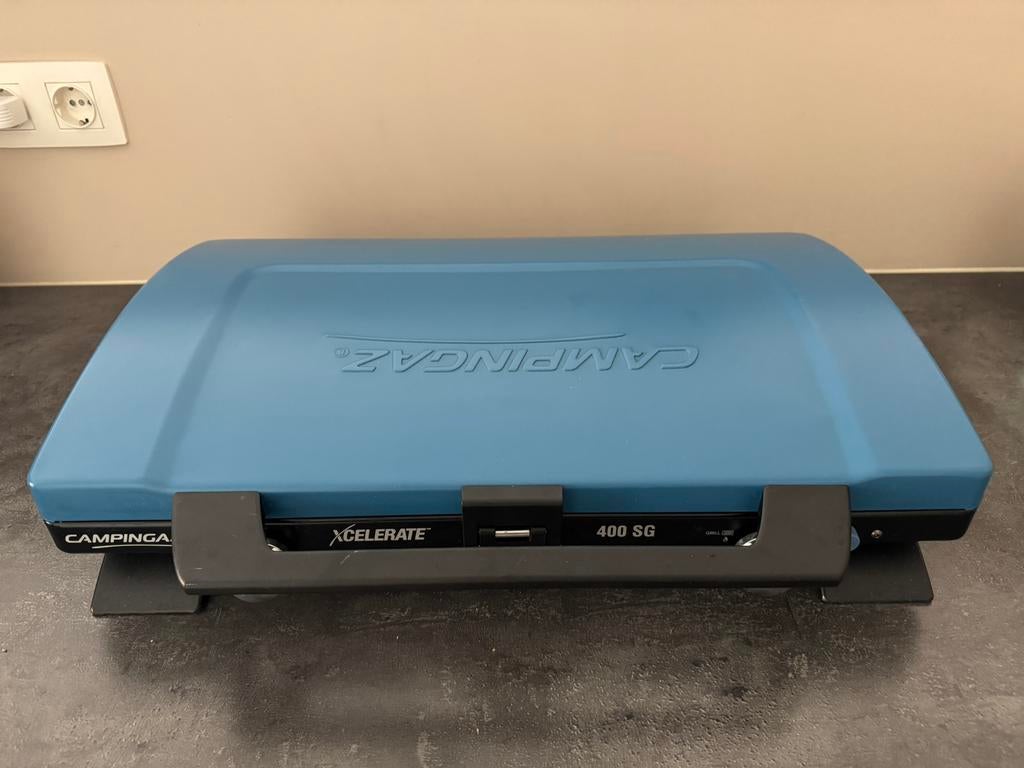 Campingaz Xcelerate 400sg met grill, Caravans en Kamperen, Kampeeraccessoires, Ophalen of Verzenden, Gebruikt