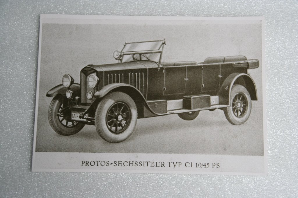 Persfoto Protos 6 zylinder Typ CI 10/45 PS (1924) (4), Ophalen of Verzenden, Nieuw, Overige merken