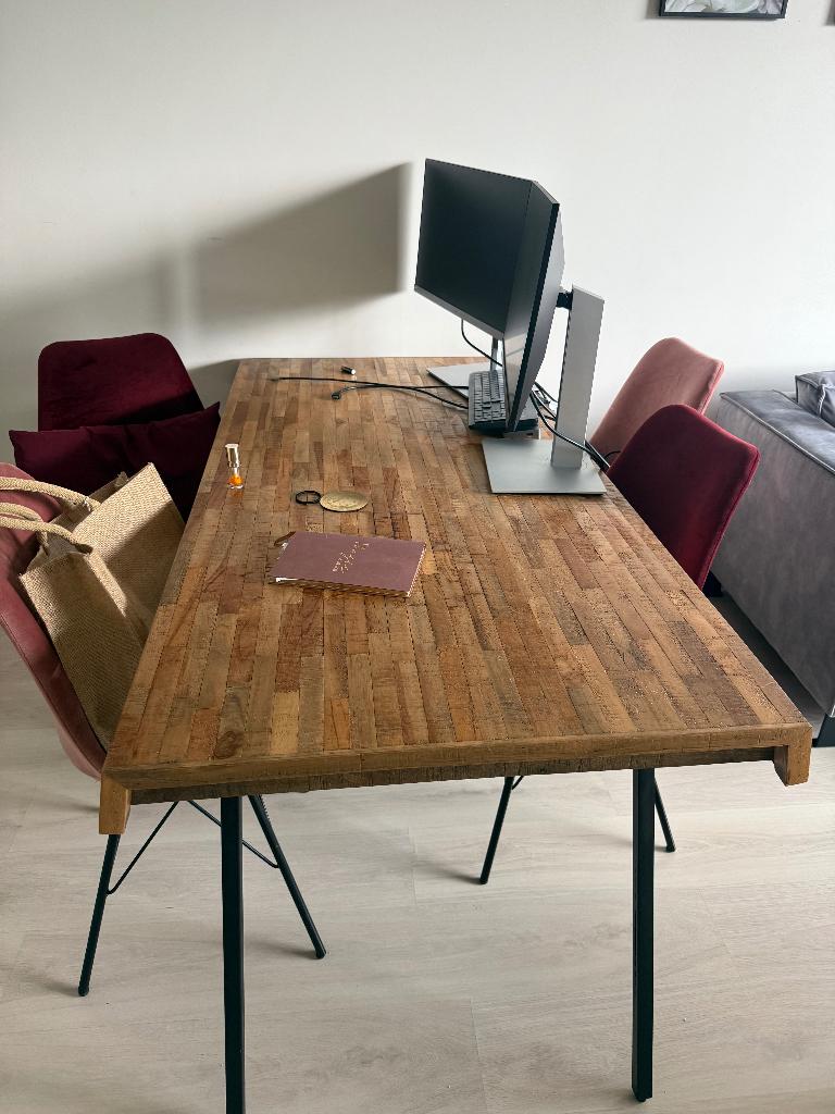 [INBOEDEL TE KOOP] by fonQ Tygo Eettafel –  nette staat, Huis en Inrichting, Tafels | Eettafels, Zo goed als nieuw, 50 tot 100 cm