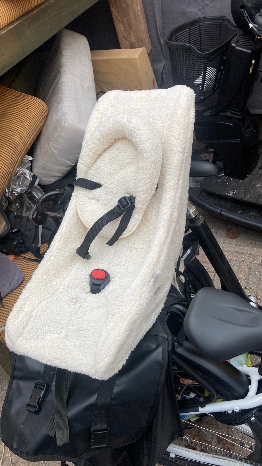 Melia baby bakfietsschaal, Ophalen, Gebruikt, 0 t/m 10 kg