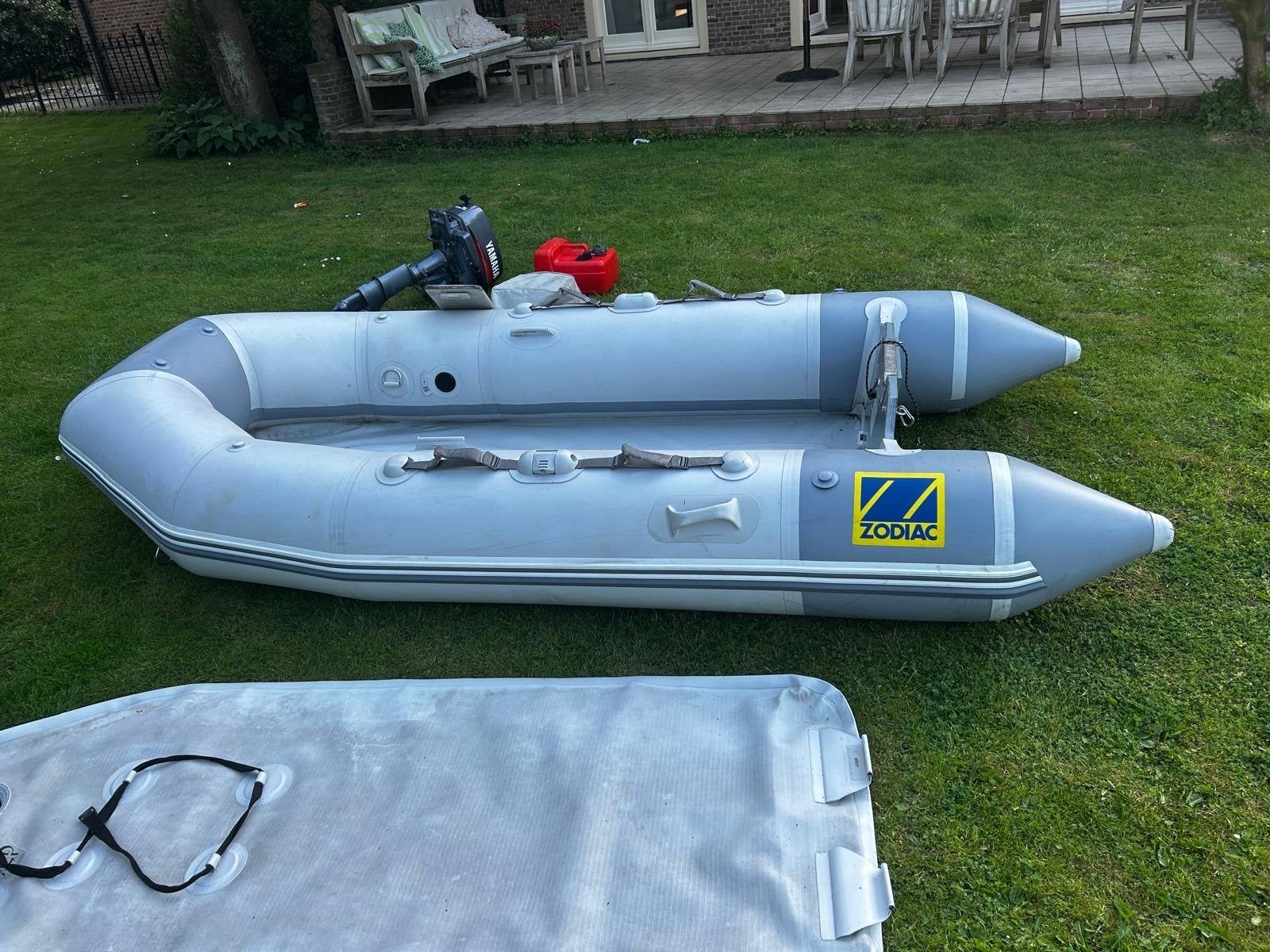 Zodiac CFR 310 rubberboot met Yamaha 5 pk buitenboordmotor, Watersport en Boten, Ophalen, Airdeck, Zodiac, Gebruikt