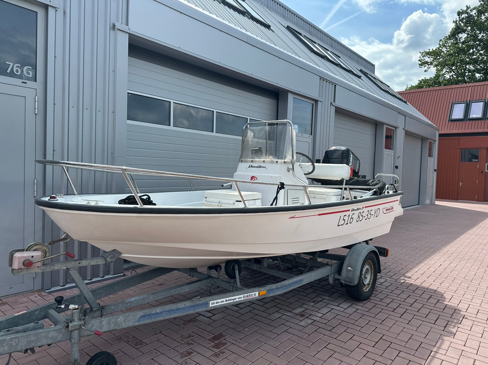 Boston Whaler Dauntless 15, Overige merken, Gebruikt, Viertaktmotor, 115 pk