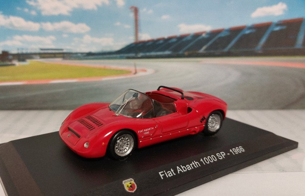 1:43 Fiat Abarth Sport Spider 1000 SP (SE 04) 1966; Metro, Hobby en Vrije tijd, Modelauto's | 1:43, Ophalen of Verzenden, Zo goed als nieuw
