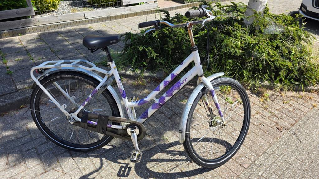 Giant stationsfiets 28 inch - Gebruikt en goed, Fietsen en Brommers, Fietsen | Dames | Damesfietsen, Gebruikt, Giant, Versnellingen