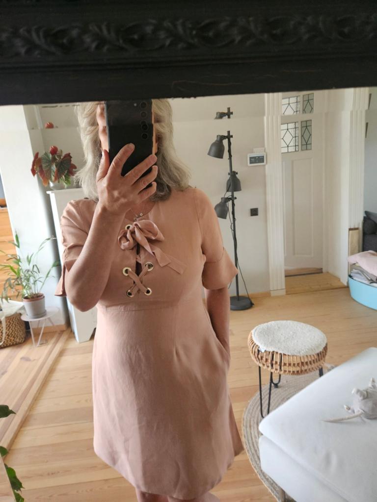 Twinset Milano gekleede jurk, Kleding | Dames, Gelegenheidskleding, Ophalen of Verzenden, Zo goed als nieuw, Maat 38/40 (M), Overige typen