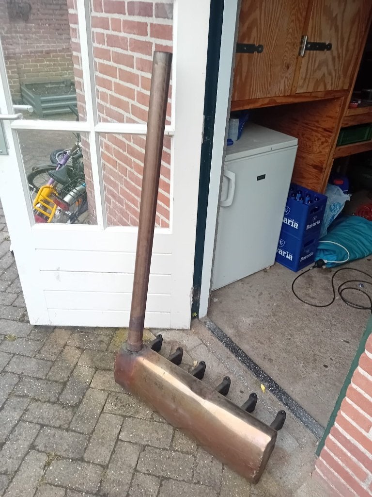Tractor uitlaatdemper, Ophalen