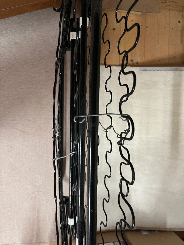 eenpersoons opklapbaar bed, Ophalen, 90 cm, Eenpersoons, Zwart