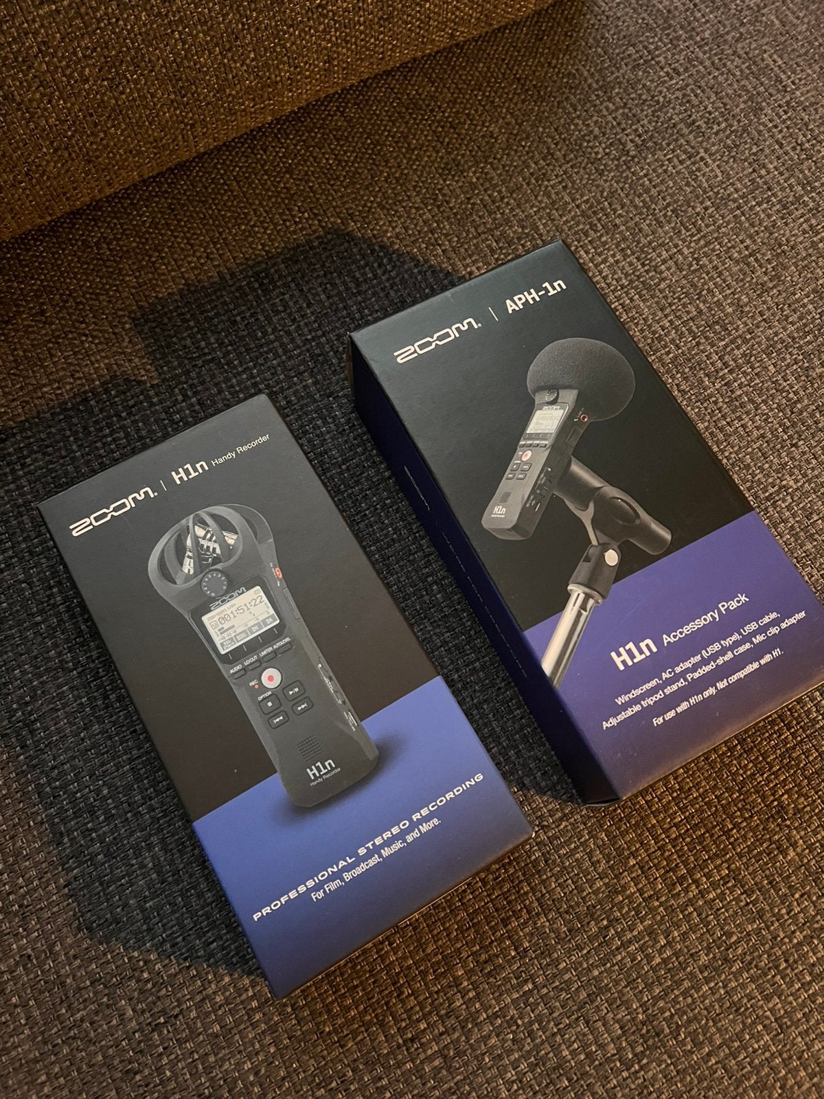 Zoom H1n Handy Recorder + Origineel Accessory Pack | Nieuw, Ophalen of Verzenden, Zo goed als nieuw