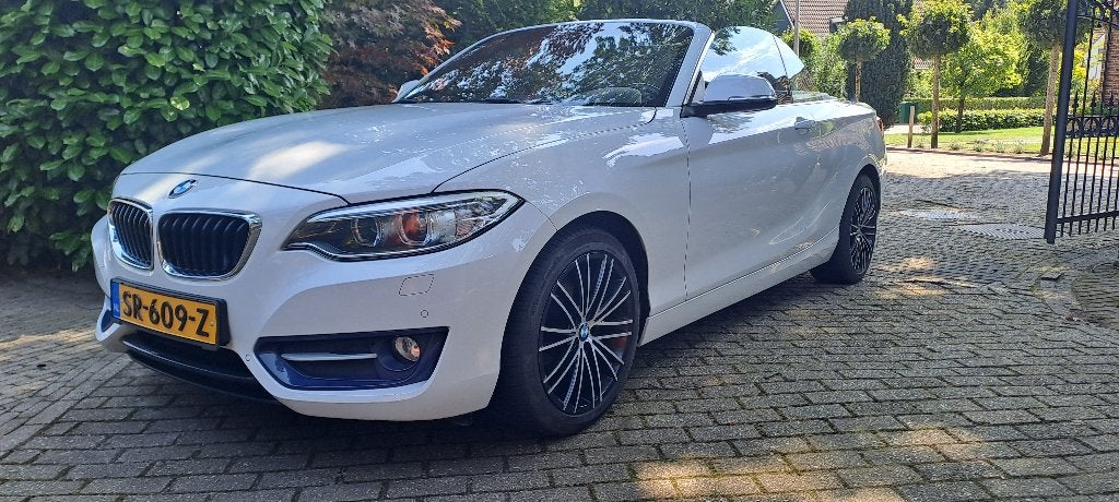 BMW 2-Serie 2.0 225DA 165KW Cabrio Aut8 2016 Wit, Automaat, 1995 cc, 4 cilinders, Cabriolet