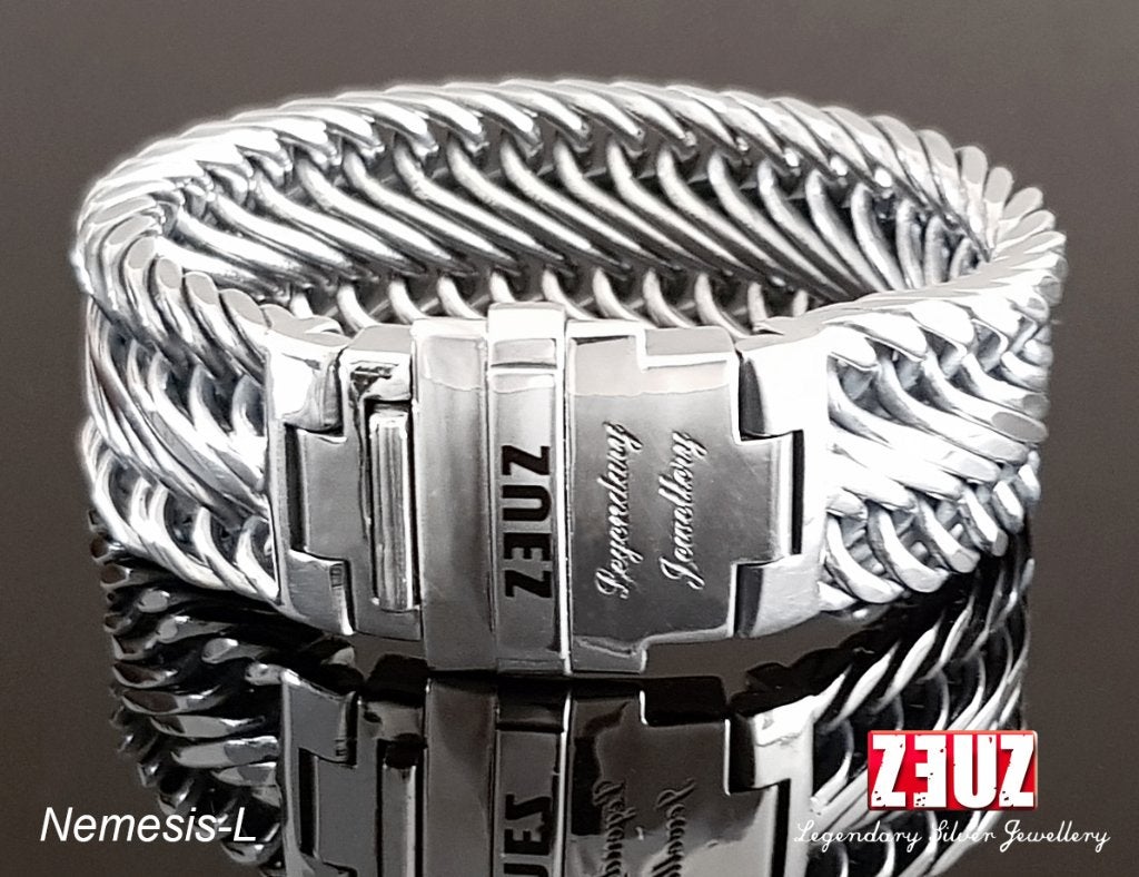 AANBIEDING zilveren Z3UZ Nemesis armbanden, 40 - 50% KORTING, Ophalen of Verzenden, Nieuw, Zilver, Zilver