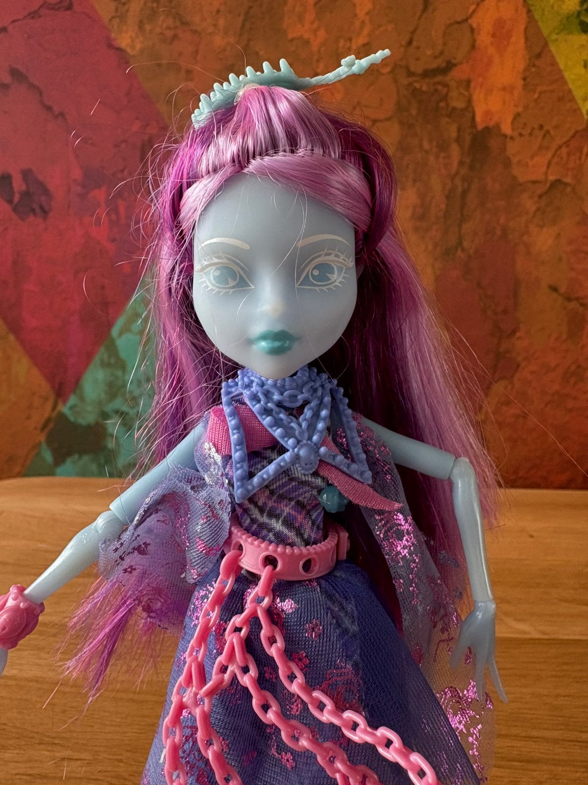 Monster High Kiyomi Haunterly Haunted Student Spirits G1, Ophalen of Verzenden, Zo goed als nieuw, Pop