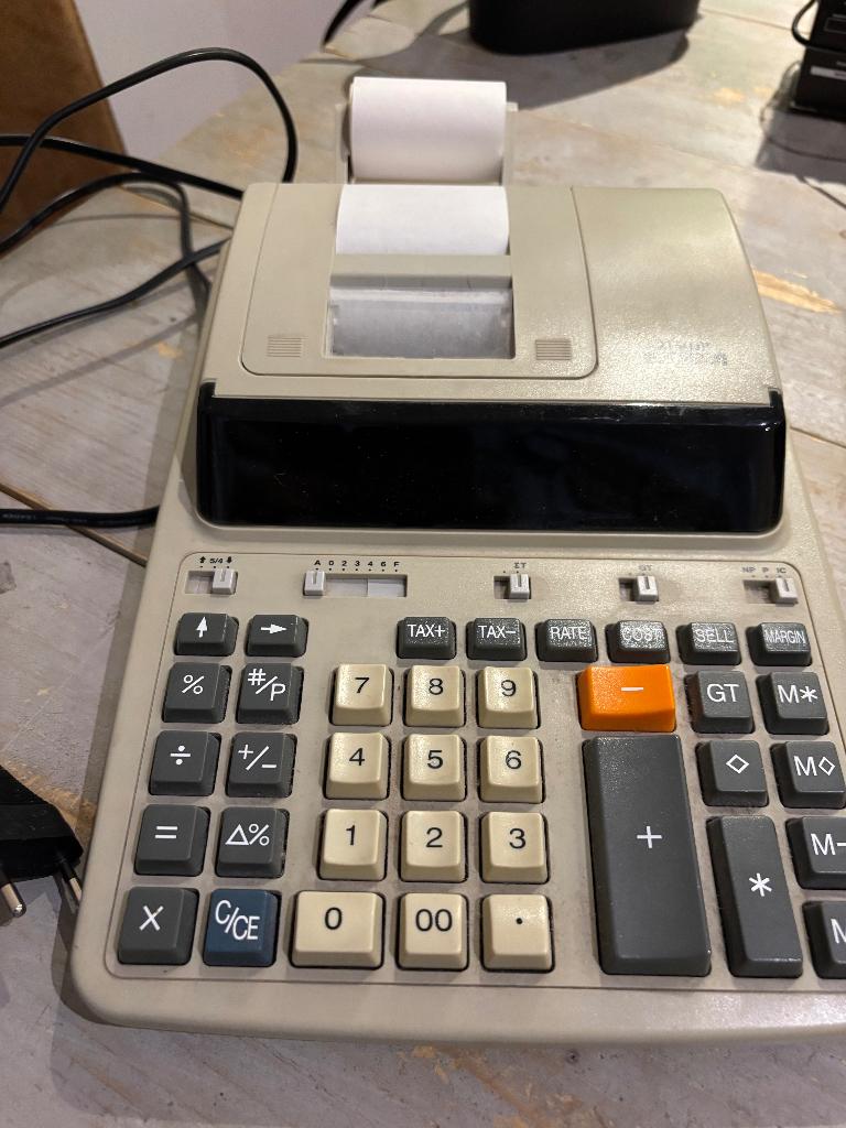 Vintage rekenmachine Citizen 215-DP, Diversen, Rekenmachines, Gebruikt, Ophalen of Verzenden
