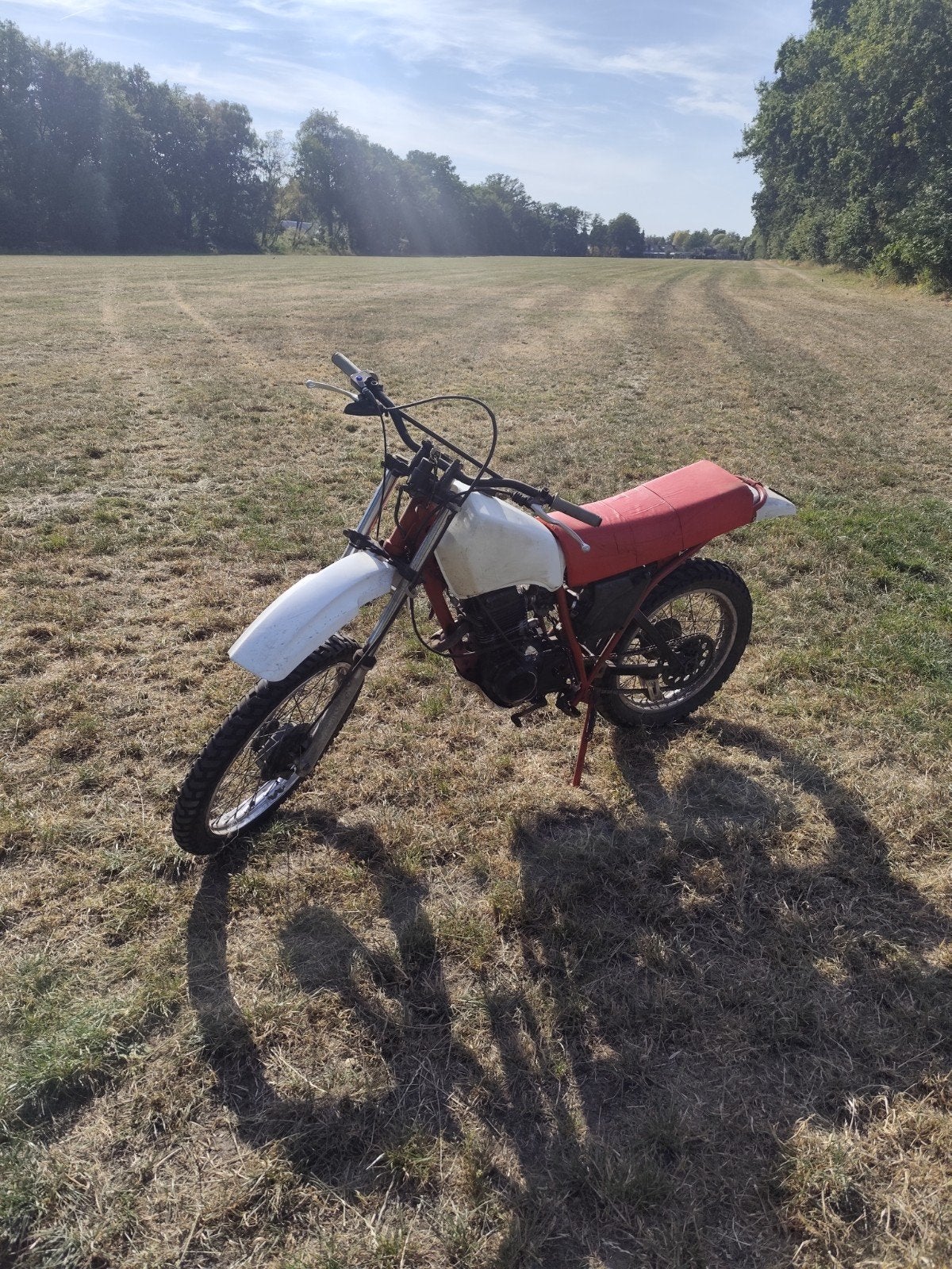 crossmotor projectje, Fietsen en Brommers, Brommers | Crossbrommers, Ophalen, 6 versnellingen, Gebruikt, Yamaha