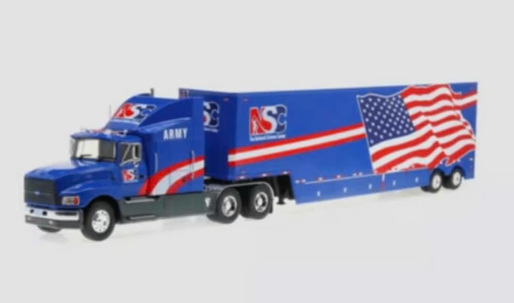 FORD AEROMAX 1990 schaal 1/43 serie USA TRUCKS # 16, Hobby en Vrije tijd, Modelauto's | 1:43, Verzenden, Nieuw, Bus of Vrachtwagen