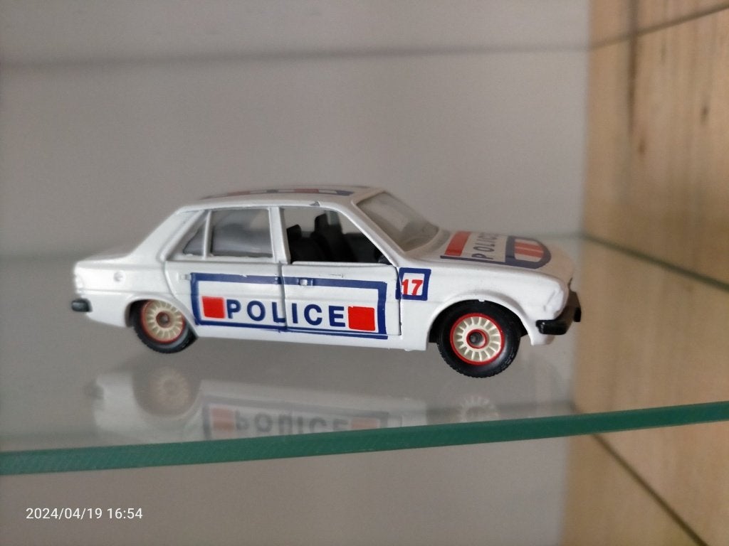 Solido peugeot 305 police, Ophalen of Verzenden, Auto, Overige merken