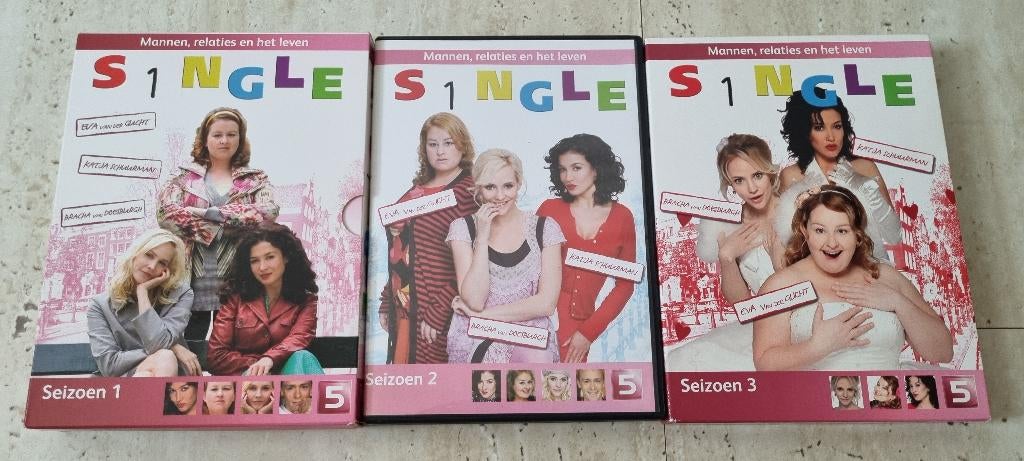 Complete tv serie Single (Seizoen 1 t/m 3), Cd's en Dvd's, Dvd's | Tv en Series, Alle leeftijden, Ophalen of Verzenden, Zo goed als nieuw
