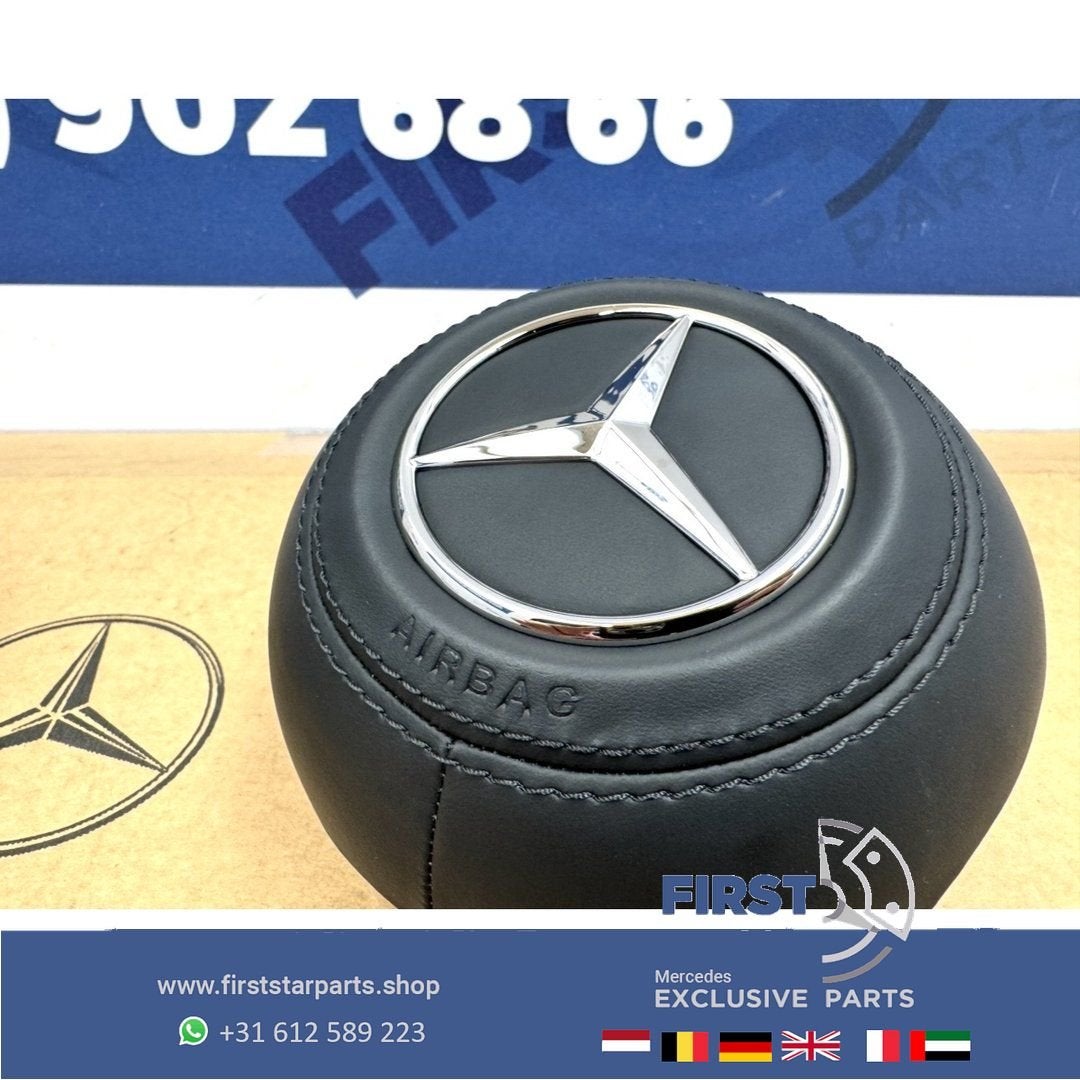 AMG STUURAIRBAG LEER 2026 A45 CLA45 GLA45 C63 E63 G63 GLC43, Auto-onderdelen, Gebruikt, -, -, Ophalen of Verzenden