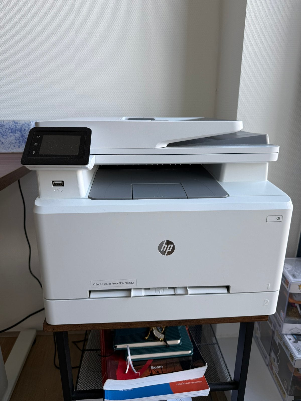 Printer Laser HP Color LaserJet Pro MFP M283fdw, Computers en Software, Printers, Ophalen, Zo goed als nieuw, Scannen