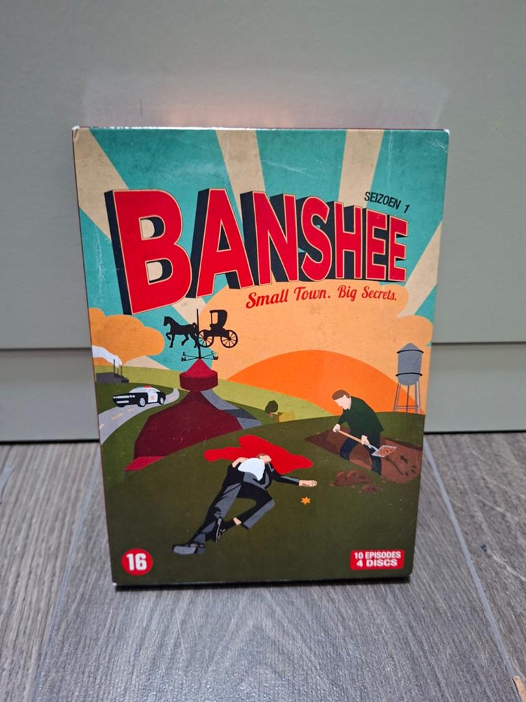 Banshee Seizoen 1 DVD Boxset - Actie & Thriller, Cd's en Dvd's, Vanaf 16 jaar, Boxset, Ophalen of Verzenden, Zo goed als nieuw