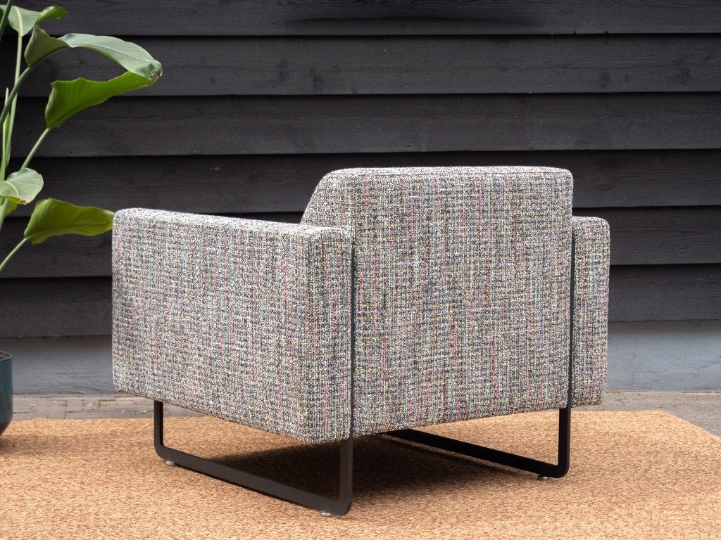 Artifort Mare Fauteuil | FC 302 Design multicolor tweed ZGAN, Huis en Inrichting, Fauteuils, 75 tot 100 cm, Ophalen of Verzenden