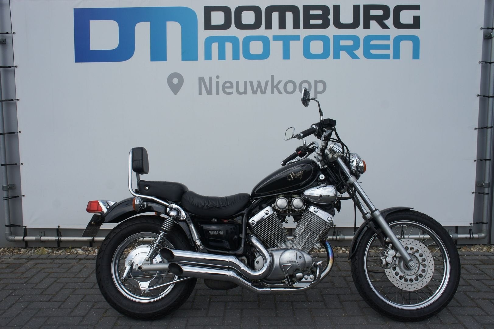 YAMAHA XV 535 VIRAGO (bj 1995) 10,035 km, 2 cilinders, 535 cc, Chopper, Bedrijf