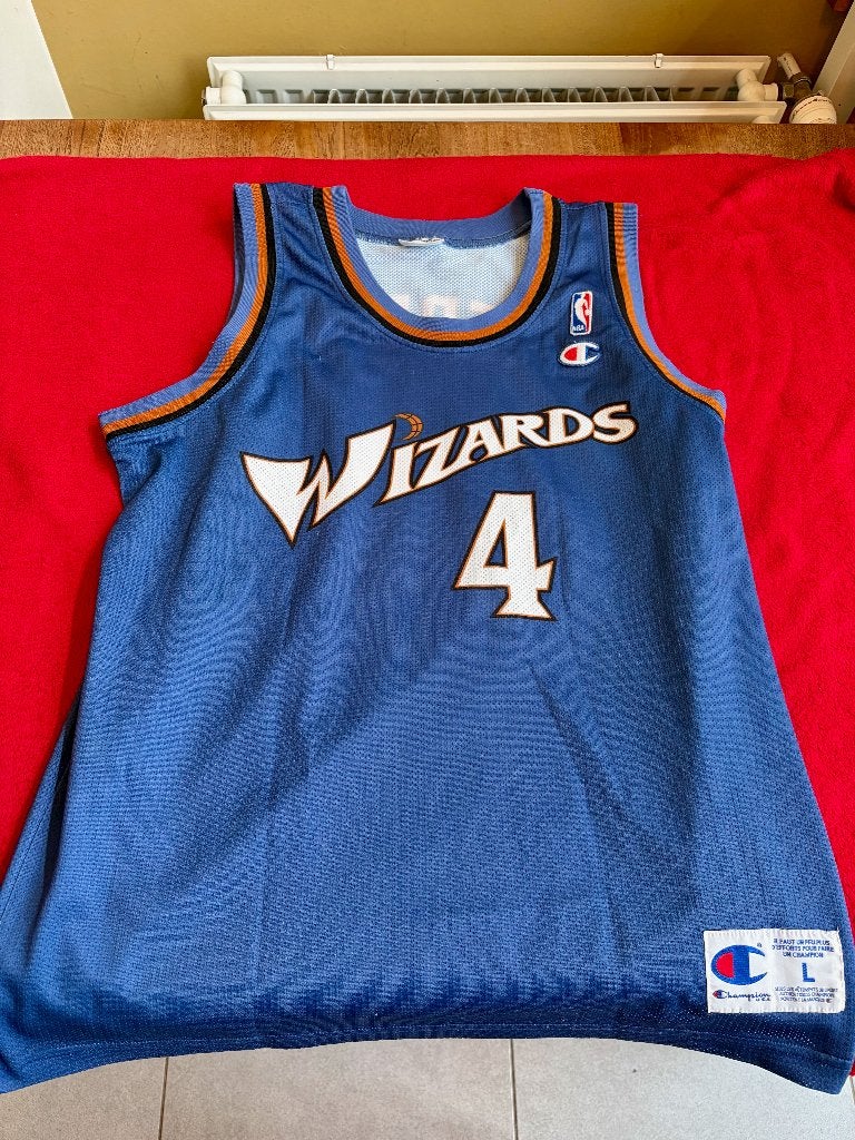 Vintage Chris Webber Wizards NBA jersey, Ophalen, Zo goed als nieuw, Kleding
