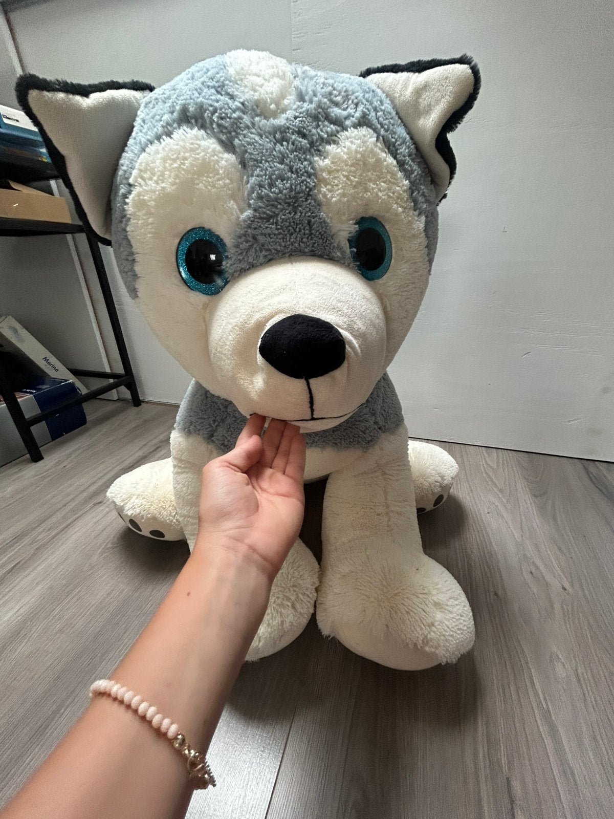 Mega knuffel +\- 1 meter hoog, Ophalen of Verzenden, Zo goed als nieuw, Overige typen