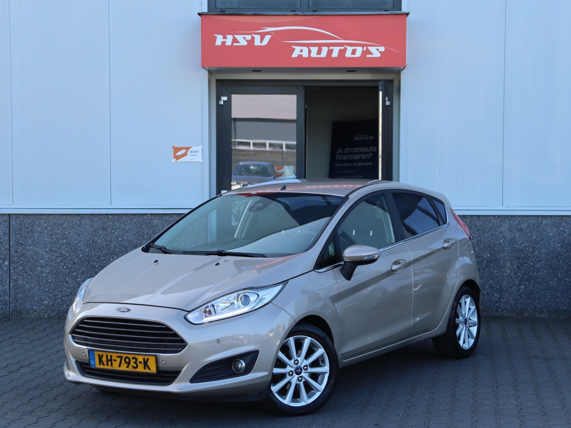 Ford Fiesta 1.0 EcoBoost Titanium navi LM cruise org NL, Voorwielaandrijving, 101 pk, Euro 6, 23 km/l