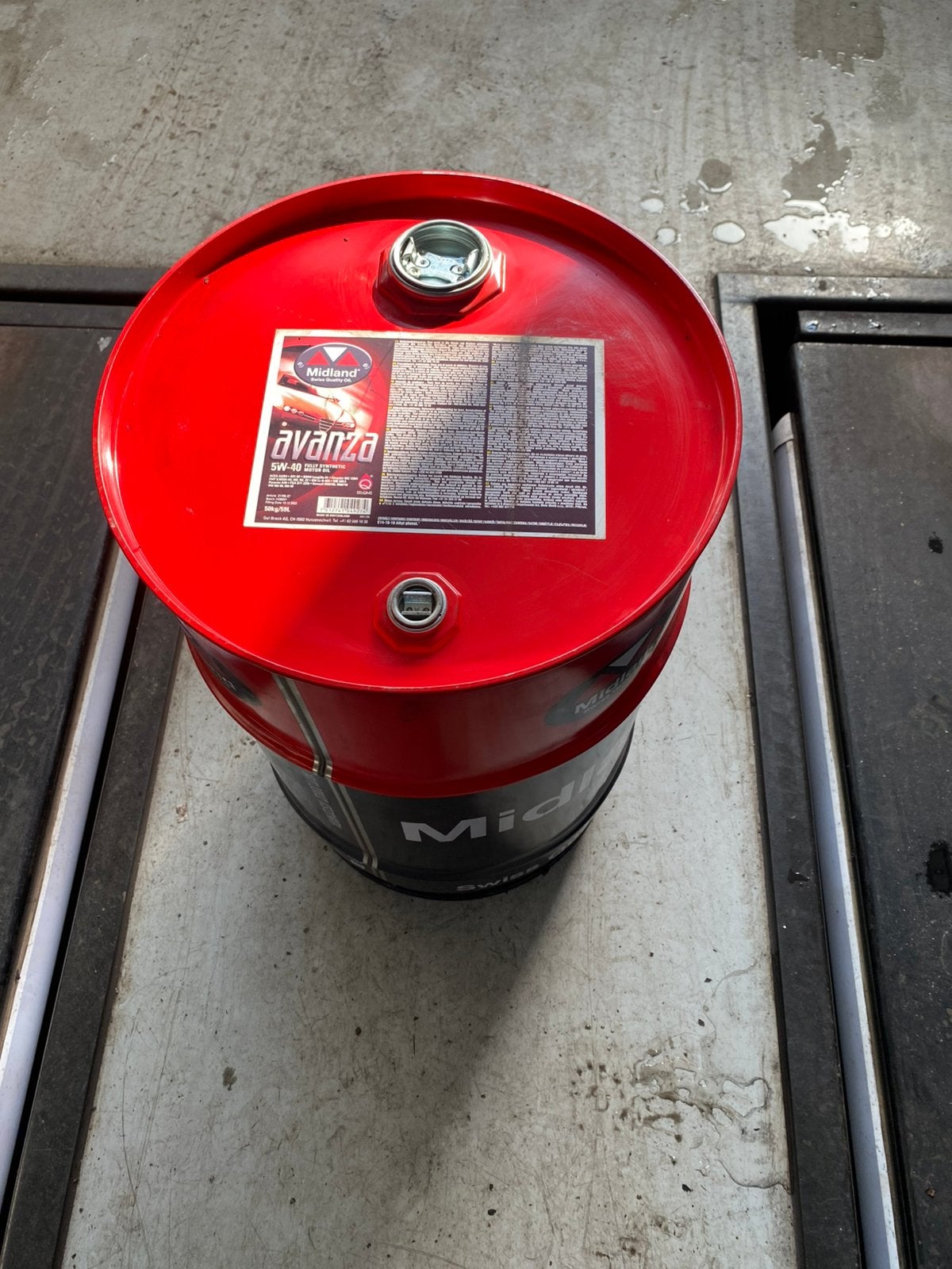 60 liter vat om benzine/diesel/petroleum in op de slaan, Ophalen