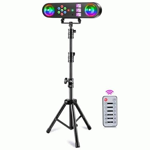 DJLicht mini 5 in 1 disco show met UV, Geluidgestuurd, ., Nieuw, Ophalen of Verzenden