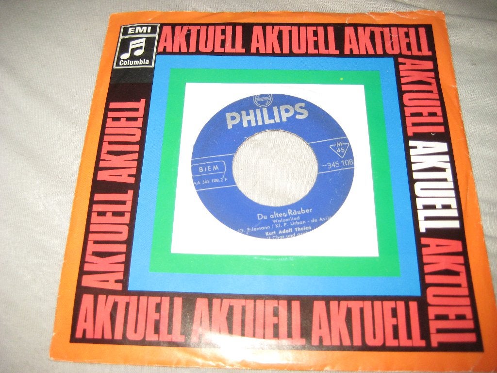 Kurt Adolf Thelen: Du alter Räuber, Cd's en Dvd's, Ophalen of Verzenden, Zo goed als nieuw, Pop