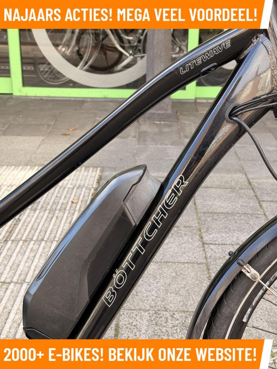 Böttcher Litewave Elektrische fiets met midden motor ebike!, 51 tot 55 cm, Zo goed als nieuw, 50 km per accu of meer, Overige merken