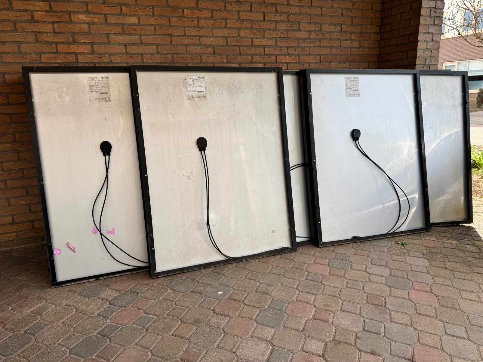 34x Solar Frontier SF170-S zonnepanelen met montagesysteem, Ophalen, Zo goed als nieuw