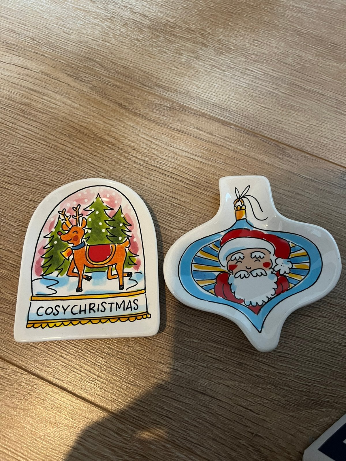 Blond Amsterdam 2 kerst 3D schaaltjes, Nieuw, Ophalen of Verzenden, Schaal of Schalen, Aardewerk