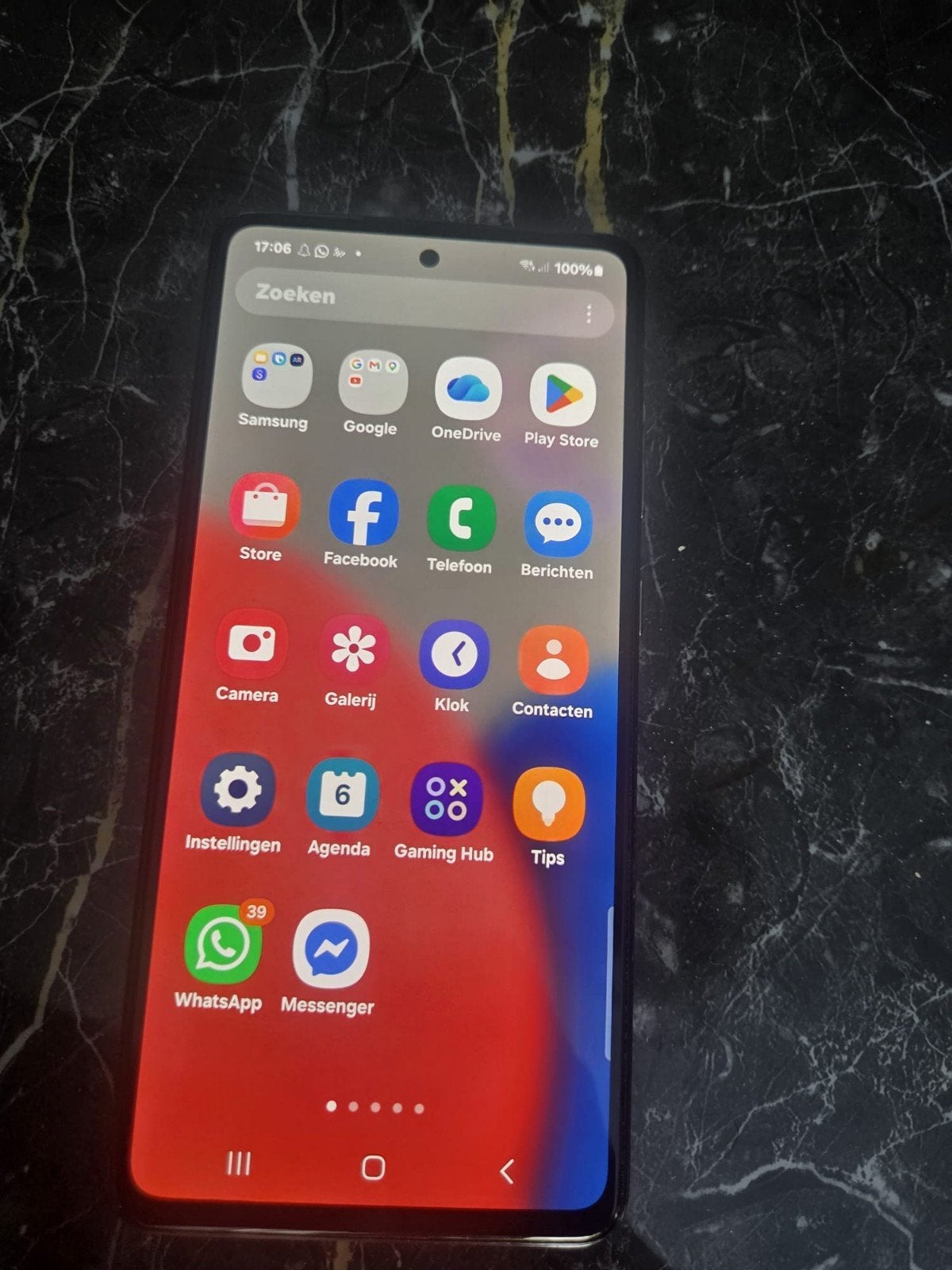 Samsung Galaxy A52s 5G 128GB Zwart - Zo goed als nieuw, Telecommunicatie, Mobiele telefoons | Samsung, Zwart, Touchscreen, Ophalen of Verzenden