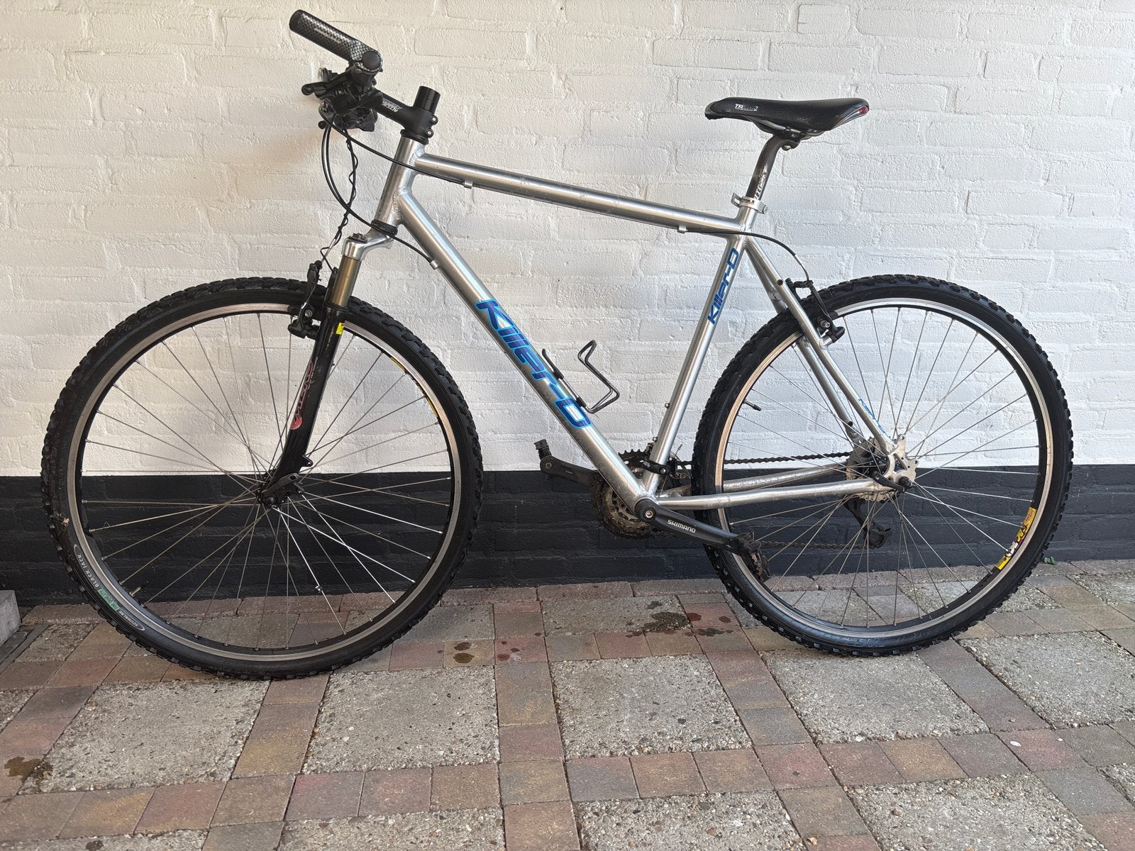 Killer D mountainbike met Shimano Deore XT onderdelen, Gebruikt, Hardtail, 53 tot 57 cm, Ophalen