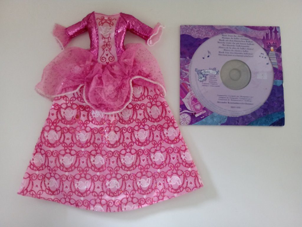 Jurk Barbie Fairytale Collection - Cinderella K8051 met CD
