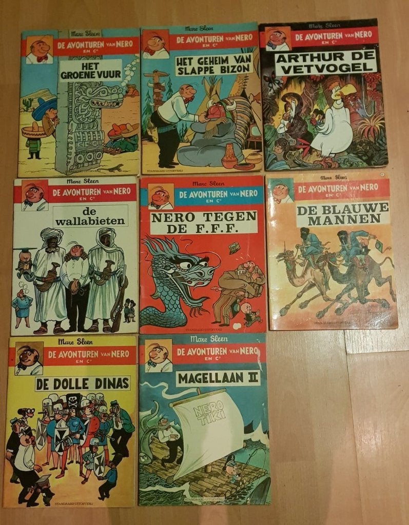 Vintage stripalbums de avonturen van Nero, Eén stripboek, Ophalen of Verzenden, Zo goed als nieuw