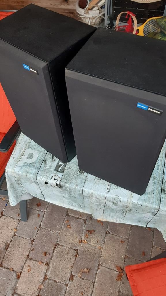 Speakers pioneer, Audio, Tv en Foto, Luidsprekers, Ophalen, Minder dan 60 watt, Front, Rear of Stereo speakers, Overige merken