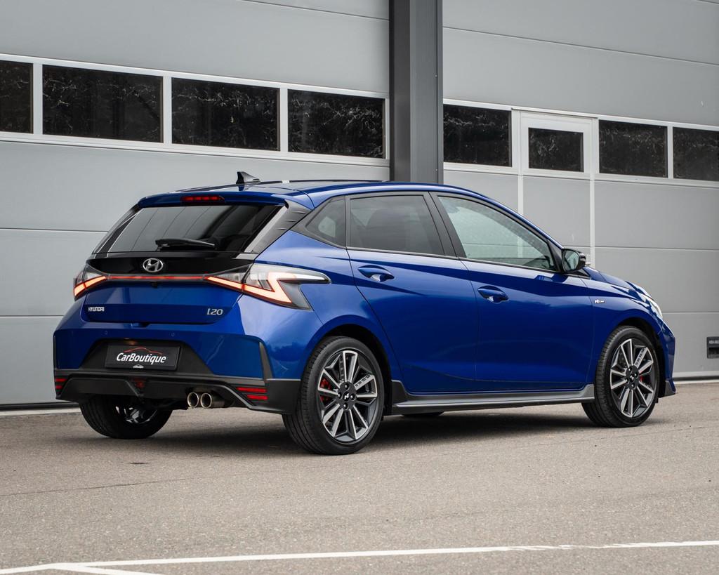 Hyundai I20 1.0 T-GDI N Line I Camera I Carplay I Cruise Con, Auto's, Hyundai, Voorwielaandrijving, Gebruikt, Blauw, 100 pk