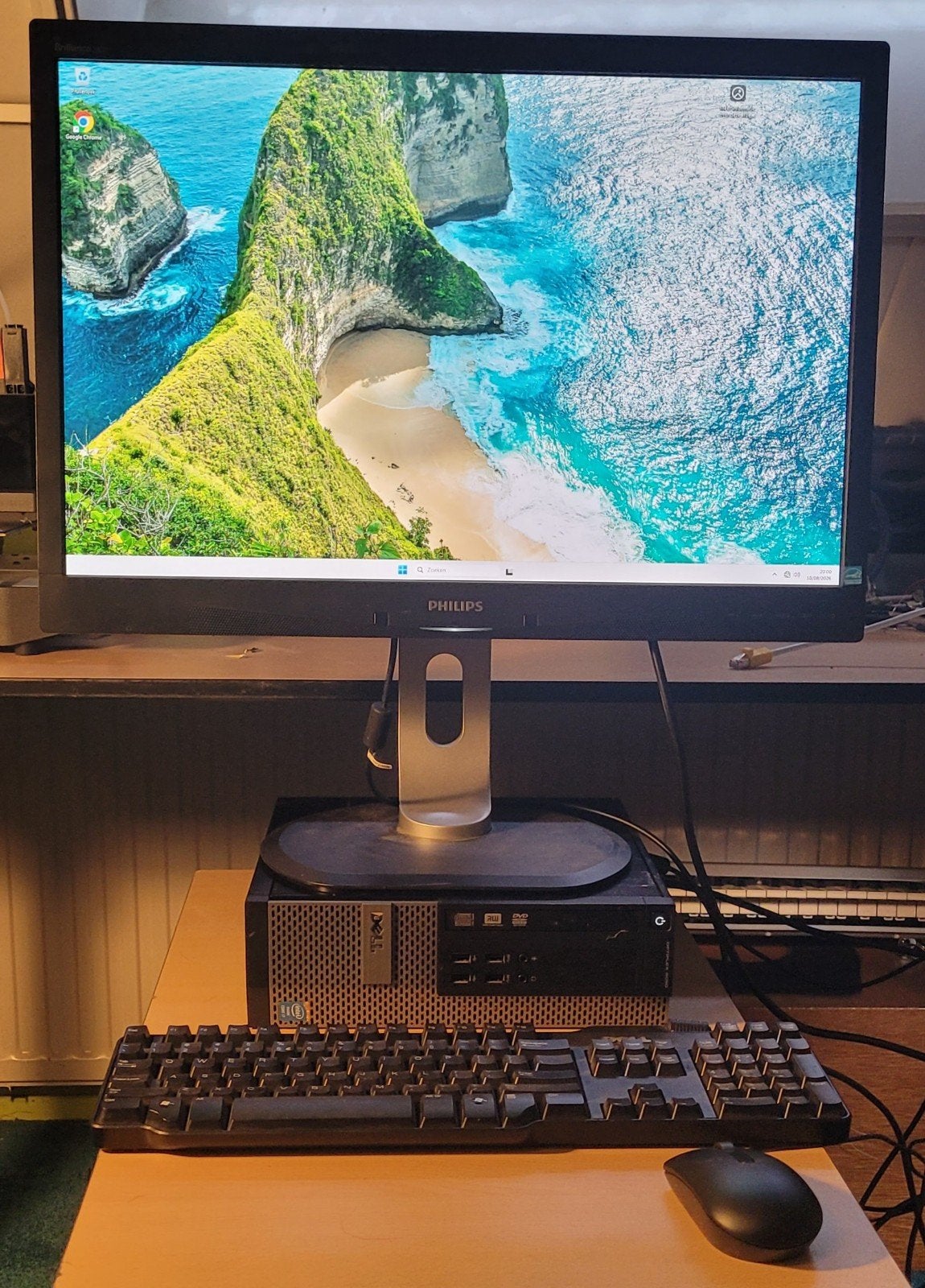 Dell Optiplex 9020 i7 32GB DDR3 256GB SSD,  Philips monitor, Ophalen, 32 GB, Met monitor, Dell Optiplex 9020 i7